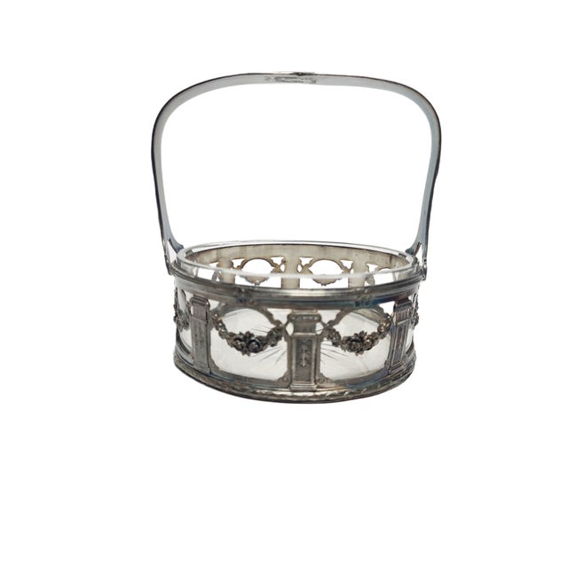 Antique Art Nouveau Basket, France, 1900s For Sale - Image 3 of 18