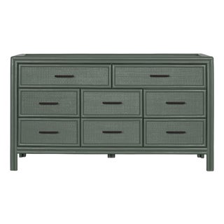 Bermuda Eight-Drawer Dresser - Evergreen For Sale