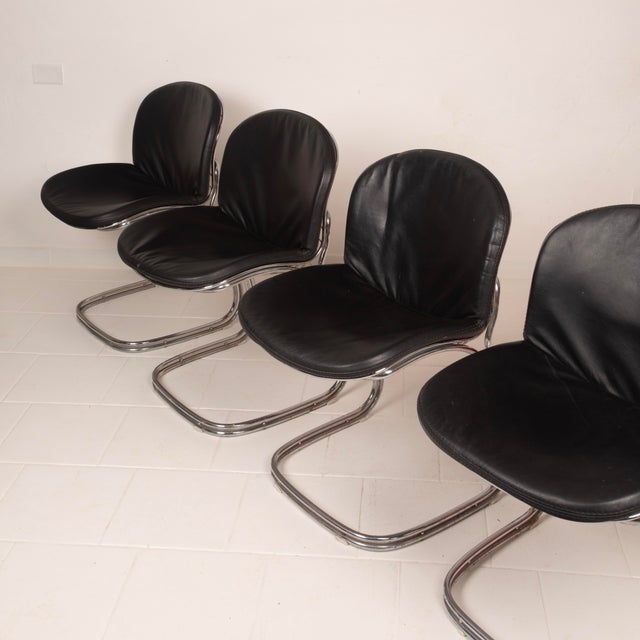 Sabrina Chairs by Gastone Rinaldi for Rima Padova, 1970s, Set of 4 For Sale - Image 13 of 18