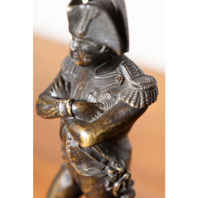 19th Century French Bronze Statuette of Napoleon Bonaparte For Sale In Atlanta - Image 6 of 11