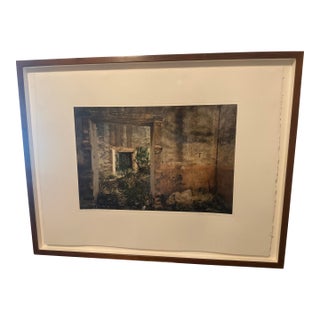 Signed Limited Edition Photograph 6/25 “Pozos, Mexico” Large Framed Fine Art For Sale