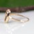 Black Onyx Estate Ring With Earth-Mined Diamond Accent in Solid 10k Gold, Oval, Size 6 For Sale - Image 9 of 9