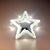 1990s Tiffany & Co Estate Puffed Star Brooch Sterling Silver For Sale - Image 4 of 9