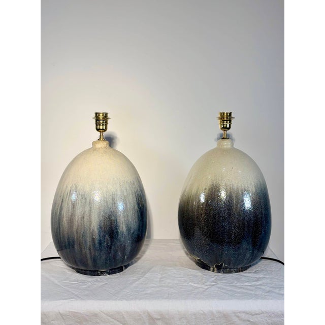 Ceramic Lamps by Marcello Fantoni, Florence, Italy, 1970, Set of 2 For Sale - Image 11 of 15