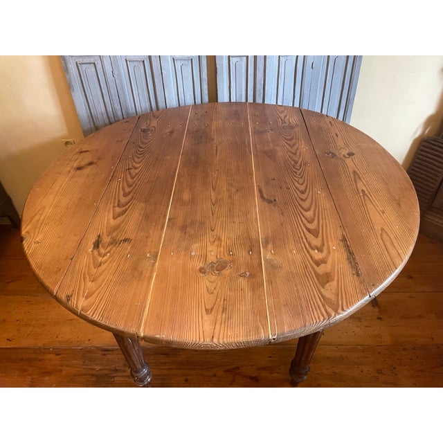 Antique French Drop-Leaf Table, 1890s For Sale - Image 14 of 18