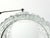 Glass 1980s Vintage Geometric Square Grid Plaid French Glass Ice Bucket For Sale - Image 7 of 7