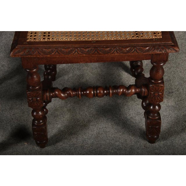 Antique Gründerzeit Chairs in Oak, 1880, Set of 2 For Sale - Image 16 of 18