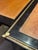 French Louis XVI Ebonized Writing Table or Desk With Embossed Leather Top For Sale - Image 12 of 13