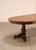 Mid 20th Century Karges Walnut Round Extendable Dining Table With Three Leaves For Sale - Image 5 of 18