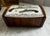 Mid-Century Modern Fornasetti Attributed MCM Metal Box With Arms Decoration For Sale - Image 3 of 8