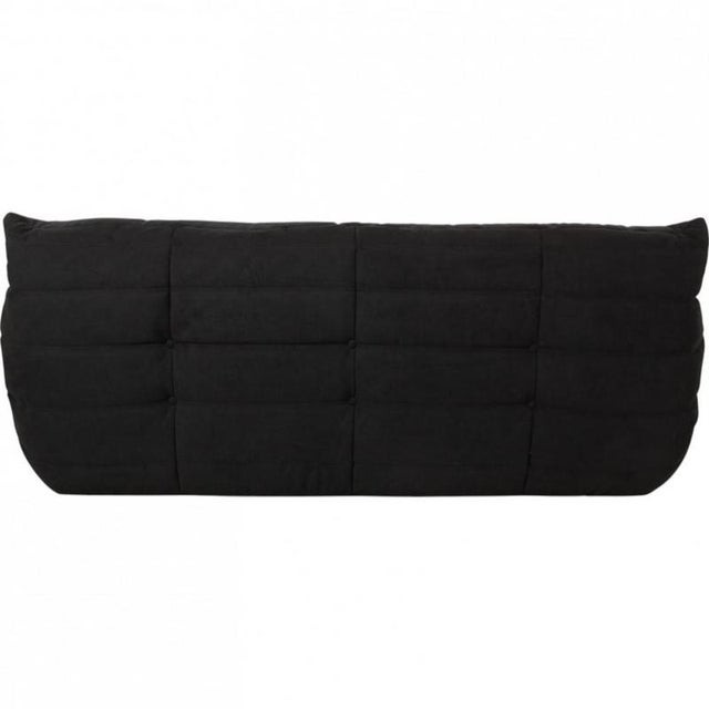 Togo 3-Seater Sofa in Grey Alcantara Fabric from Lignet Roset For Sale - Image 4 of 11