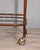 Brown Vintage Italian Wood and Glass Bar Cart, 1950s For Sale - Image 8 of 14