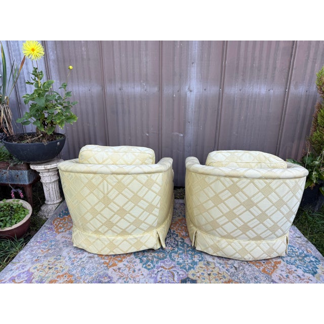 1970s Classic Henredon Club Chairs - Mint! For Sale - Image 12 of 12