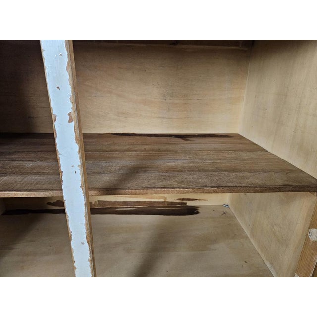 Vintage Kitchen Sideboard in Fir and Ant with Doors and Drawers, 1950 For Sale - Image 18 of 18