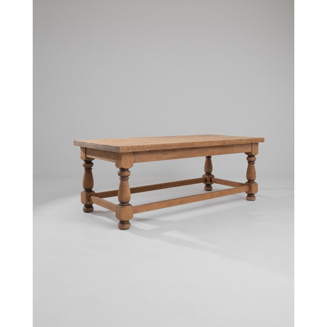 20th Century Belgium Wooden Dining Table For Sale In Greensboro - Image 6 of 18