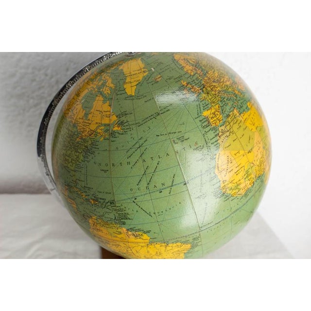 20th Mid-Century Earth Globe Philips Challenge, United Kingdom, 1797 For Sale - Image 4 of 12