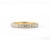 Not Yet Made - Made To Order Orange Enamel Diamond Ring 14k Solid Yellow Gold Stacking Band Size 7 For Sale - Image 5 of 10