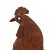 Folk Art Hand-Made Iron Rooster For Sale In Chicago - Image 6 of 13