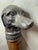 Antique 19th Century Handmade 800 Sterling Silver Wood Dog Walking Stick Cane For Sale - Image 9 of 18