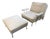 Rare Paul McCobb Mid Century Modern Reclining Chair & Ottoman For Sale