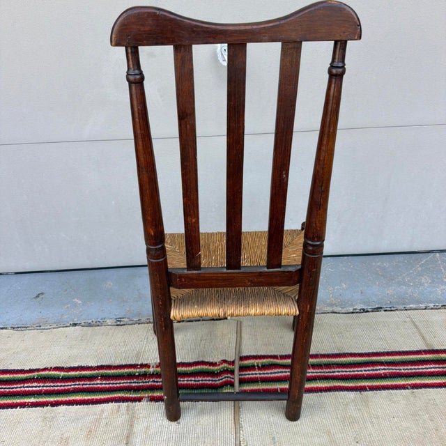 Antique Delaware Valley Banister-Back Side Chair, Circa 1760s For Sale - Image 11 of 14
