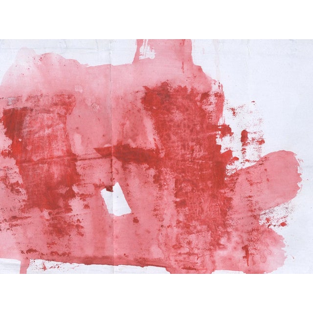 Contemporary "Wd992" Abstract Work on Paper by M. P. Landis - Warehouse Drawing Series For Sale - Image 3 of 9