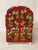 Handmade African Beaded Chair in Red and Green For Sale - Image 4 of 5
