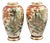 Kyoto Satsuma Landscape Vases, Set of 2 For Sale