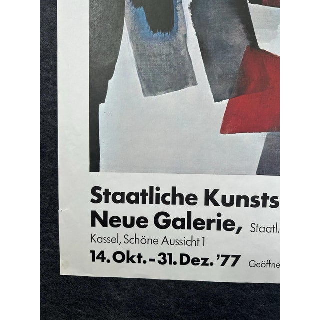 Neue Galerie Kassel Exhibition Poster from Fritz Winter, 1977 For Sale - Image 9 of 13
