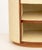 Vintage Modern Walnut and White Painted Rattan Bedside Table For Sale - Image 4 of 7