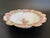 Art Nouveau Antique Jean Pouyat Limoges Large Serving Bowl With Pink Roses For Sale - Image 3 of 13