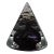 Andrew Shea 1993 Signed Amethyst Large Art Glass Pyramid Sculpture 7" For Sale