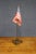 Antique Brass American Table Flag Stand For Sale - Image 4 of 8