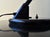 Vintage Postmodern Art Specialty Co. Oversized Black Cantilever Saucer Desk Lamp For Sale - Image 9 of 13