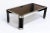 Gunmetal and Nickel Coffee Table in the Style of Karl Springer For Sale In New York - Image 6 of 7