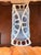 Vintage Murano Style Blue Opaline Art Glass Openwork Centerpiece Bowl For Sale - Image 4 of 6