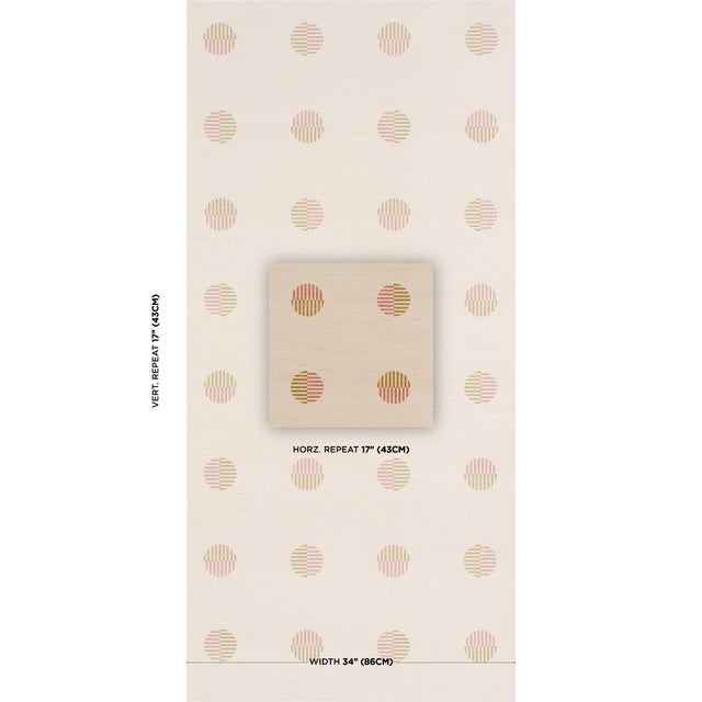 A soft yet contemporary design, Ando Hand-Blocked Sisal features a unique geometric pattern composed of bisected circles...
