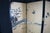 Black Vintage Chinese Black Lacquer 4 Panel Hand Painted Folding Screen Room Divider For Sale - Image 8 of 18