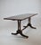 Wood Regency Revival British Coffee Table with Brass Paw Feet, 1920s For Sale - Image 7 of 13