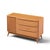 Heywood Wakefield Mid Century Champagne Tambour Door Sideboard Credenza With Hutch For Sale - Image 11 of 12