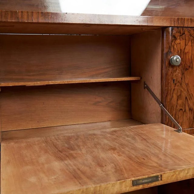 Vintage Art Deco Showcase Cabinet For Sale - Image 6 of 11