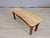 French Stylish French Rustic Seating Bench or Side Table Solid Oak For Sale - Image 3 of 12