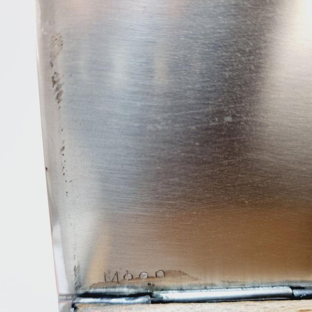 Mid-Century Brutalist Metal Decorative Box, 1960s For Sale - Image 6 of 14