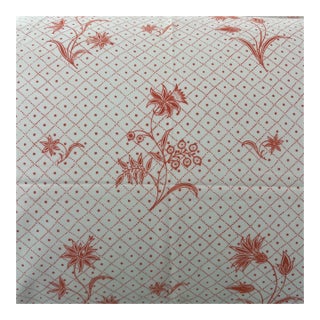 Brunschwig & Fils Stanton Mansion Collection Deborah Logan Cotton Fabric- 2 Yards For Sale