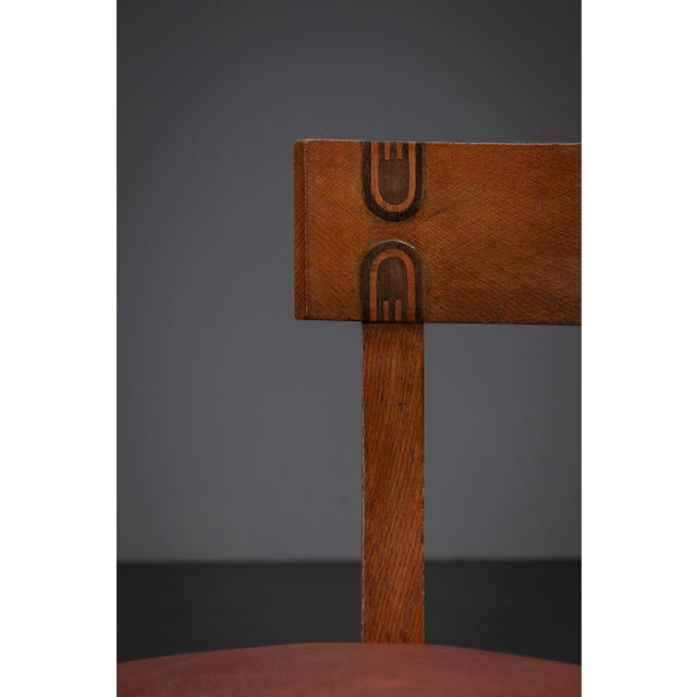 Art Deco Desk Chair by Maurice Dufrêne For Sale - Image 8 of 14