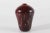 Mid-Century Modern Danish Large Leaf Vase with Oxblood Glaze by Gerd Bøgelund for Royal Copenhagen, 1970s For Sale - Image 3 of 9