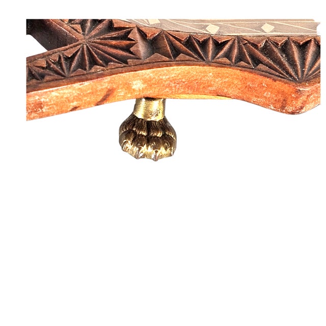 Frisian Kerfsnede Wood Carving Tray 14" For Sale In San Francisco - Image 6 of 12