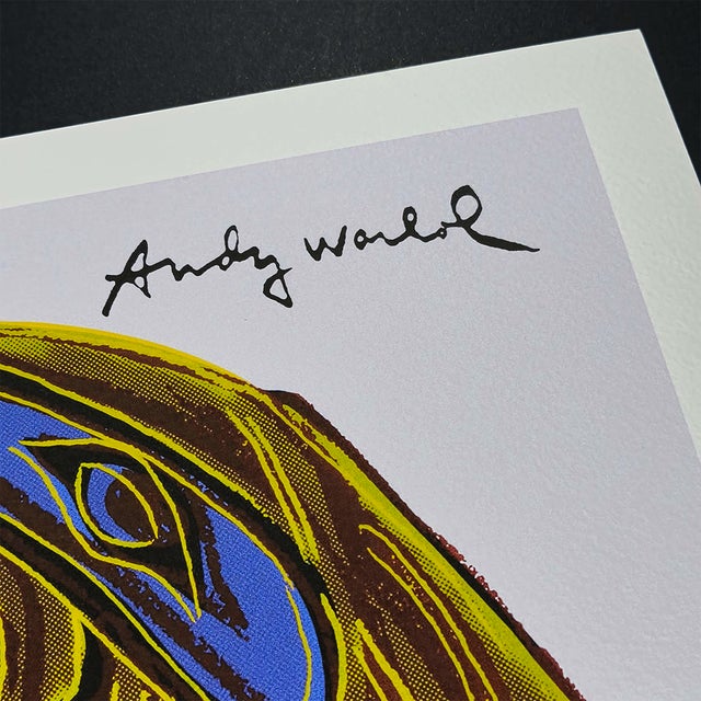 Pop Art 1980s After Andy Warhol "Northwest Coast Mask" by Cmoa For Sale - Image 3 of 6