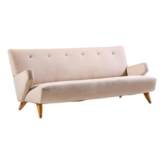 Jens Risom for Knoll Model 37 Mid Century Sofa For Sale