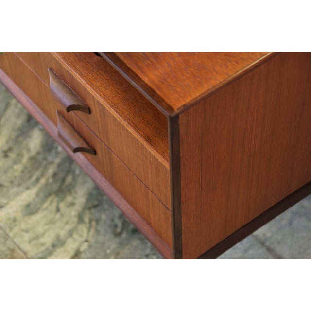 Brown Danish Teak Dressing Table For Sale - Image 8 of 15
